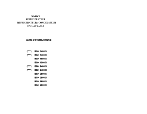 Mode d’emploi Baumatic BR241A Réfrigérateur