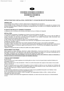 Mode d’emploi Baumatic BTC6720W Table de cuisson
