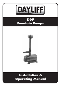 Manual Dayliff DDF 50 Fountain Pump