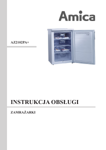 Instrukcja Amica AZ2102PA+ Zamrażarka