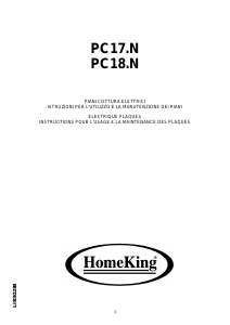 Manuale Baumatic PC17N Piano cottura