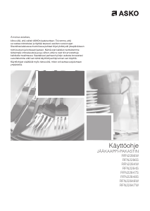 Käyttöohje Asko RFN22847W Jääkaappipakastin