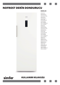Kullanım kılavuzu Simfer UF7310 ENFK Dondurucu