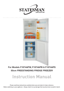 Manual Statesman F1974APS Fridge-Freezer