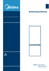 Bedienungsanleitung Midea KG 8.2 DX Kühl-gefrierkombination