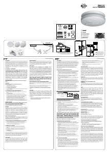 Mode d’emploi Elro RM121C Détecteur de fumée