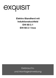 Bedienungsanleitung Exquisit EHI 60-3.1 Kochfeld