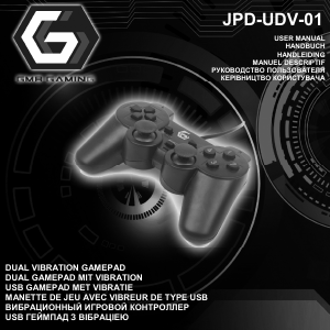 Mode d’emploi GMB Gaming JPD-UDV-01 Contrôleur de jeu