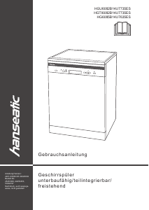 Handleiding Hanseatic HGTI6082B14U7735ES Vaatwasser