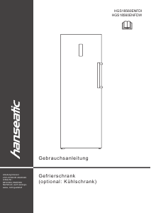 Manual Hanseatic HGS18560ENFDW Freezer