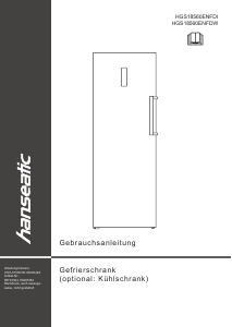 Handleiding Hanseatic HGS18560ENFDI Vriezer