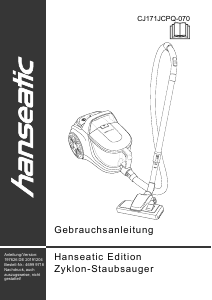 Handleiding Hanseatic CJ171JCPQ-070 Stofzuiger