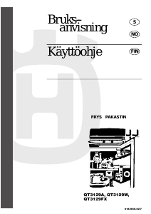 Bruksanvisning Husqvarna QT3129FX Frys