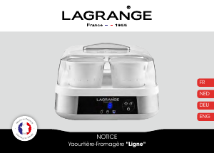 Handleiding Lagrange 459602 Ligne Yoghurtmaker