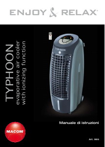 Manuale Macom 995 Ventilatore