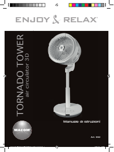 Manuale Macom 992 Ventilatore