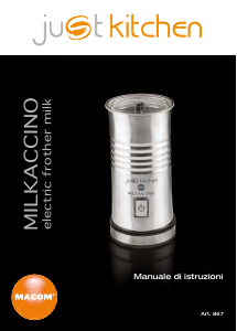 Manuale Macom 867 Milkaccino Montalatte