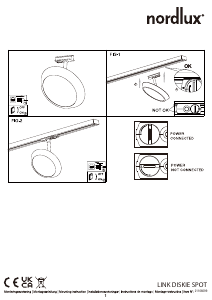 Bruksanvisning Nordlux Diskie Link Lampa