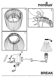Instrukcja Nordlux Break Lampa