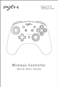Manual PXN 9607 Pro Game Controller