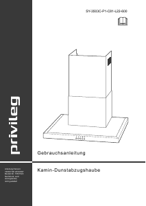 Manual Privileg SY-3503C-P1-C81-L22-600 Cooker Hood