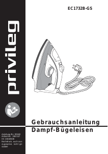 Bedienungsanleitung Privileg EC1732B-GS Bügeleisen