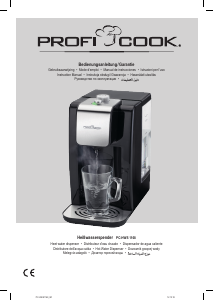 Manuale Proficook PC-HWS 1168 Erogatore d'acqua