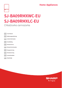 Bedienungsanleitung Sharp SJ-BA09RMXWC-EU Kühl-gefrierkombination