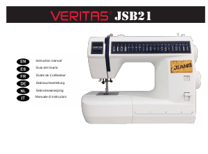 Mode d’emploi Veritas JSB21 Machine à coudre