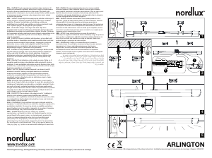 Priročnik Nordlux Arlington 60 Svetilka