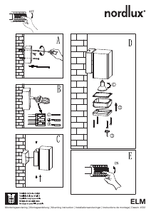 Instrukcja Nordlux Elm Single Lampa