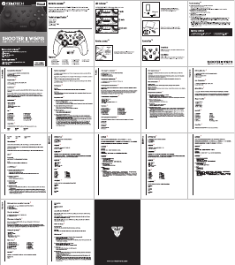 Hướng dẫn sử dụng Fantech Shooter II WGP13 Bộ điều khiển chơi game