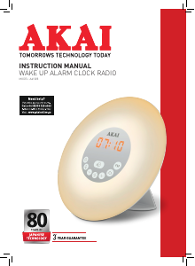 Handleiding Akai A61023 Wake-up Light