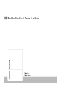 Manual Albatros CNF411 Combina frigorifica
