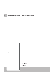 Manual Albatros CFD361 Combina frigorifica
