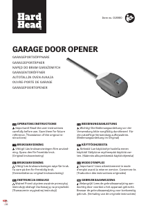 Instrukcja Hard Head 018-980 Otwieracz drzwi garażowych