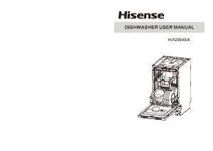 Handleiding Hisense HV520E40UK Vaatwasser