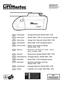 Manual LiftMaster 5580 Abridor de porta de garagem