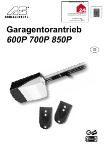 Bedienungsanleitung Schellenberg 700P Garagentoröffner