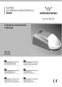 Instrukcja Wiśniowski MIDO 1000 Otwieracz drzwi garażowych