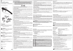 Manuale Medisana HM 645 Massaggiatore