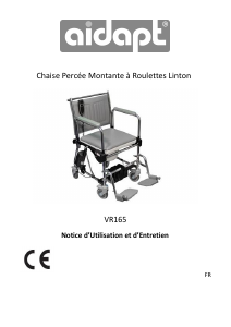Mode d’emploi Aidapt VR165 Fauteuil roulant