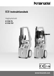 Bruksanvisning Kranzle K 1152 TST Högtryckstvätt