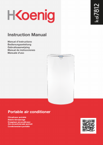 Manual H.Koenig KOL7812 Air Conditioner