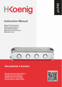 Manuale H.Koenig PLX940 Barbecue