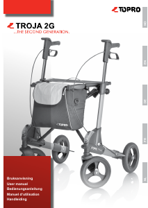 Bedienungsanleitung Topro Troja 2G Rollator