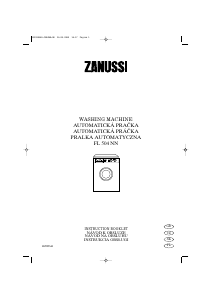 Instrukcja Zanussi FL 504 NN Pralka