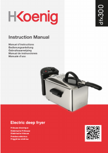 Mode d’emploi H.Koenig DFX300 Friteuse
