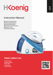Manual de uso H.Koenig V24 Plancha