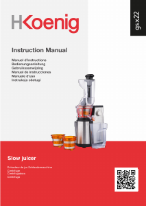 Manuale H.Koenig GSX22 Centrifuga